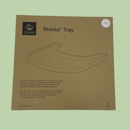Stokke white tray for - tray,